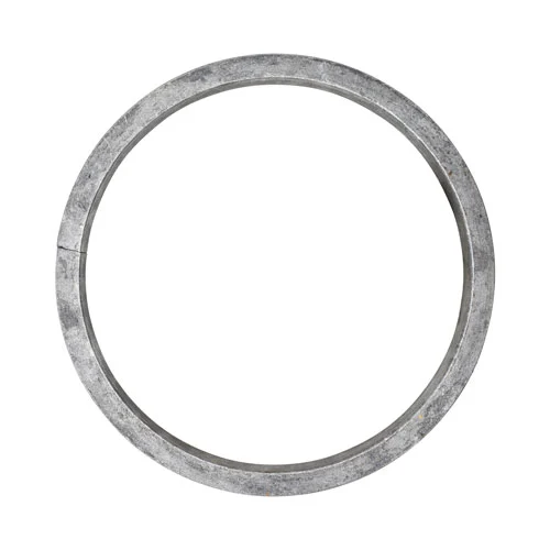 1/2" Forged Steel Ring Solid Square Bar. 8" Diameter.